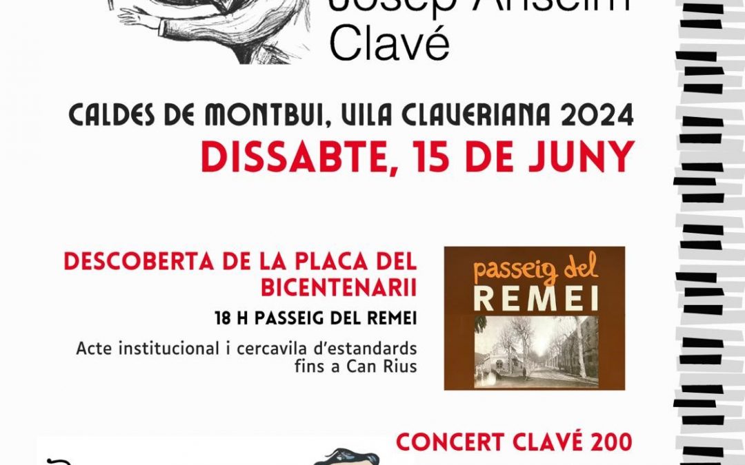 Bicentenari Clavé 1824-2024. Actes Bicentenari Cors de Clavé